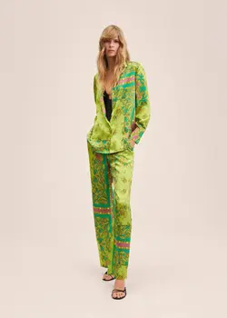 شومیز زنانه سبز منگو