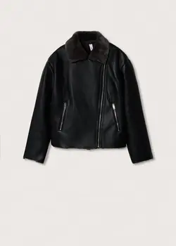 بارانی زنانه مشکی منگو