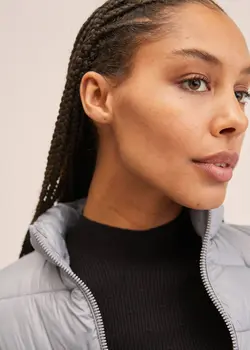 پافر زنانه نقره ای منگو