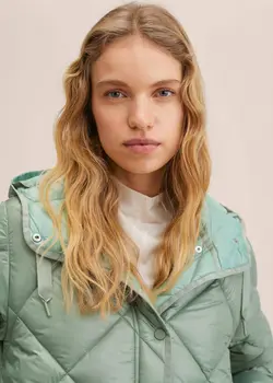 پافر زنانه سبز نعنایی منگو