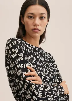 پیراهن میدی زنانه مشکی منگو