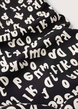 پیراهن میدی زنانه مشکی منگو