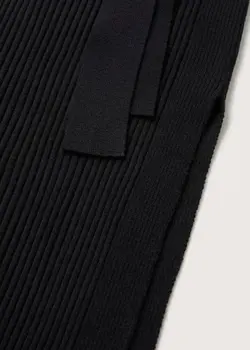 پیراهن میدی زنانه مشکی منگو