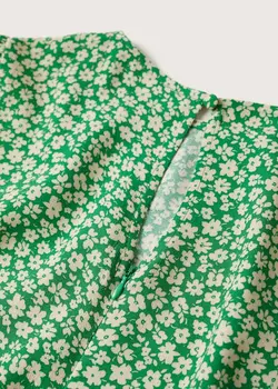 پیراهن میدی زنانه سبز منگو