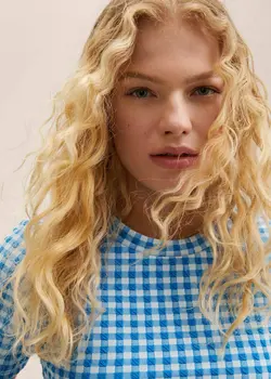 پیراهن میدی زنانه آبی منگو