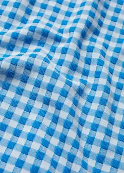 پیراهن میدی زنانه آبی منگو