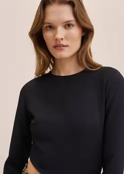 پیراهن میدی زنانه مشکی منگو