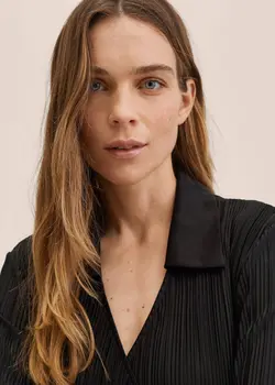 پیراهن میدی زنانه مشکی منگو