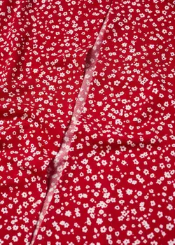 پیراهن میدی زنانه قرمز منگو