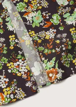 پیراهن میدی زنانه مشکی منگو