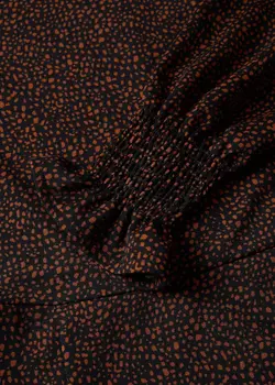 پیراهن میدی زنانه آجری منگو