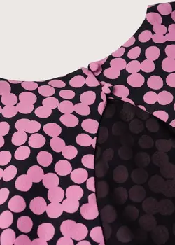 پیراهن میدی زنانه مشکی منگو