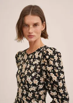 پیراهن میدی زنانه مشکی منگو