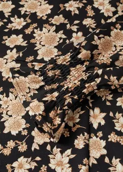 پیراهن میدی زنانه مشکی منگو