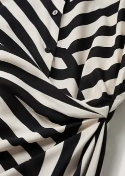 پیراهن میدی زنانه مشکی منگو