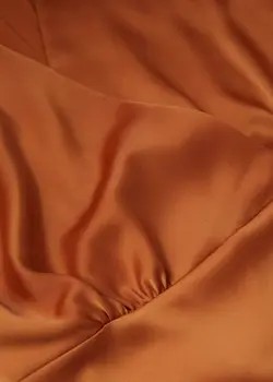 پیراهن میدی زنانه کاراملی منگو