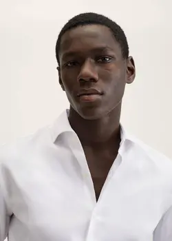 پیراهن مردانه سفید منگو