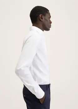 پیراهن مردانه سفید منگو