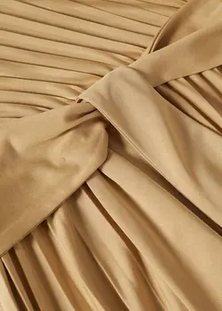 پیراهن بلند زنانه زرد منگو