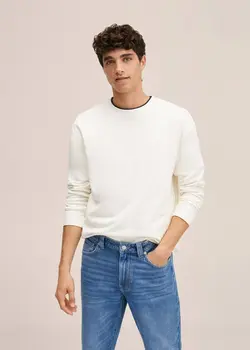 شلوار جین جذب پسرانه آبی منگو