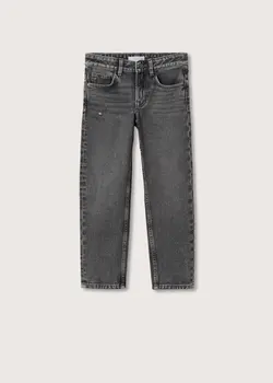 شلوار جین جذب پسرانه جین خاکستری منگو