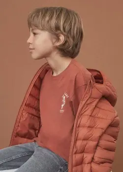 پافر پسرانه نارنجی منگو