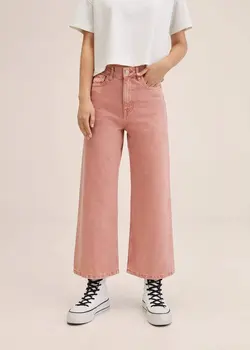 شلوار جین super-skinny دخترانه صورتی منگو