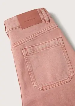 شلوار جین super-skinny دخترانه صورتی منگو