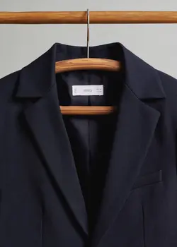 کت بلیزر پسرانه سرمه ای منگو