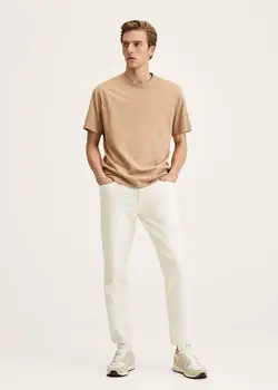 شلوار جین مردانه بژ منگو