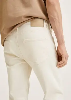 شلوار جین مردانه بژ منگو