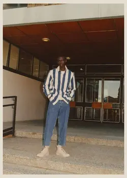 شلوار جین مردانه آبی منگو