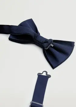 پاپیون مردانه سرمه ای منگو