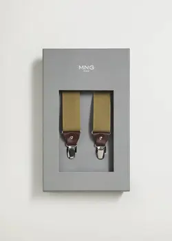 کمربند مردانه بژ منگو