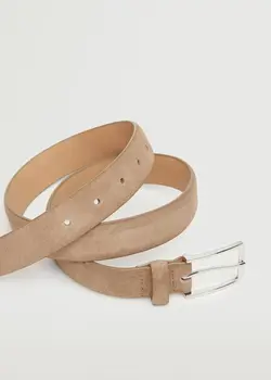 کمربند مردانه بژ منگو