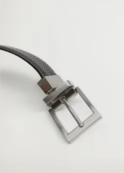 کمربند مردانه مشکی منگو