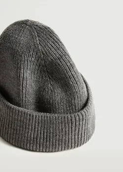 کلاه بافت مردانه تاریک منگو