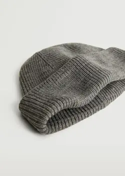 کلاه بافت مردانه تاریک منگو