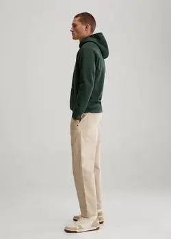 هودی مردانه سبز تیره منگو