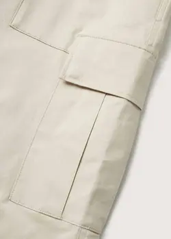 شلوار پارچه ای |کتان مردانه بژ منگو