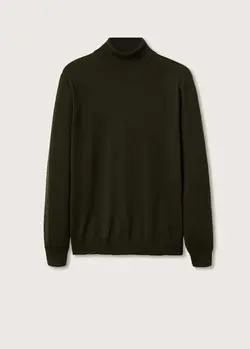 پلیور مردانه خاکی منگو