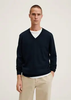 پلیور مردانه سرمه ای منگو