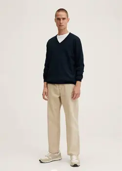 پلیور مردانه سرمه ای منگو