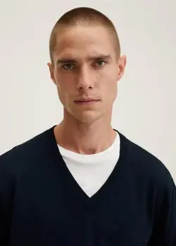 پلیور مردانه سرمه ای منگو