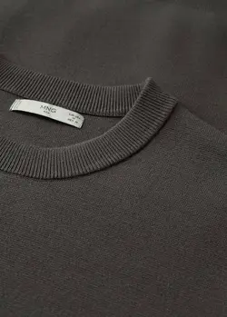 پلیور مردانه خاکستری منگو