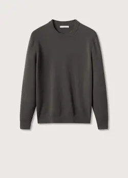 پلیور مردانه خاکستری منگو