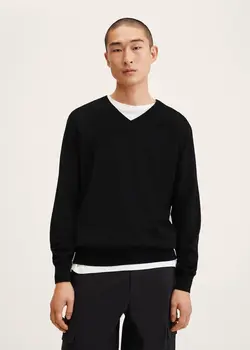 پلیور مردانه مشکی منگو