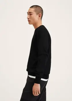 پلیور مردانه مشکی منگو