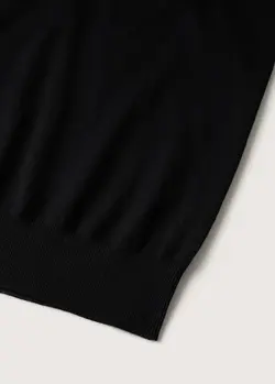 پلیور مردانه مشکی منگو