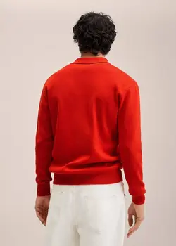 پلیور مردانه قرمز منگو